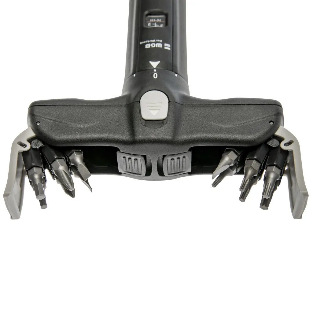 Torque screwdriver 1/4", 2 - 8 Nm with T-handle - 12 pieces
