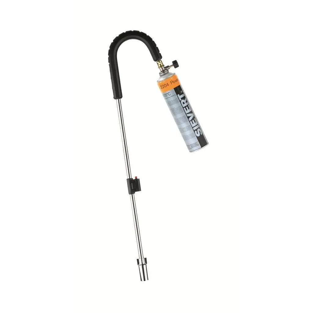 Sievert weed burner with piezo and 3x Sievert gas bottle
