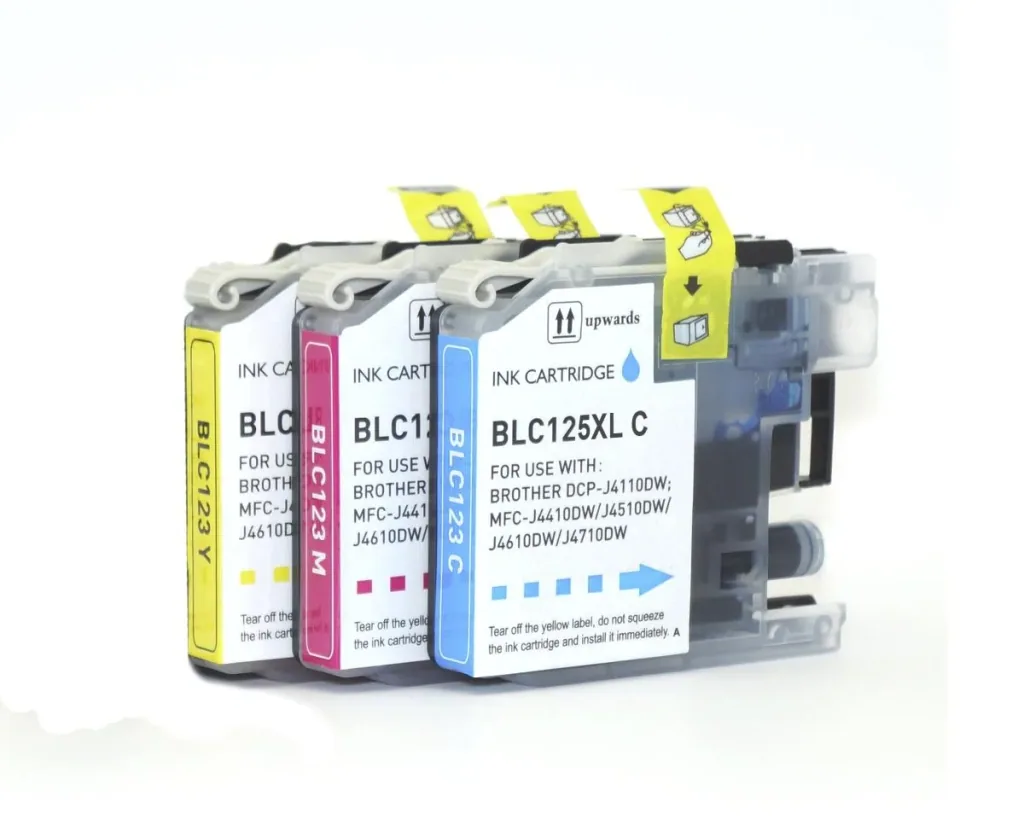 Printer cartridge for Brother LC125 Multipack XL CMY
