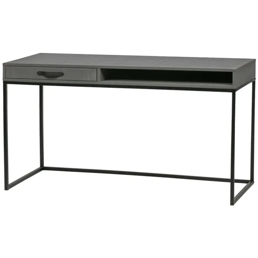 Wood Desk Morris clay gray