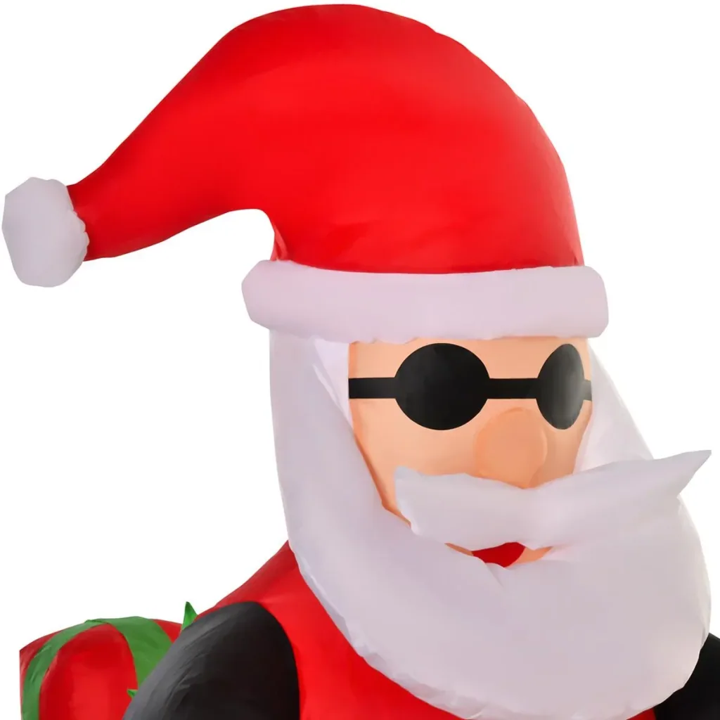 Inflatable Santa Claus 153 cm x 55 cm x 150 cm | Aosom.de