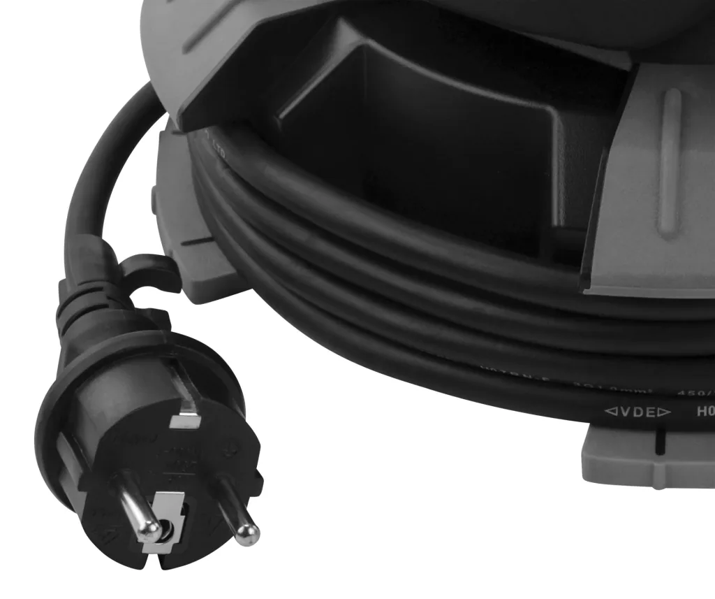 LED work light with tripod, 3 brightness levels, selectable color temperature