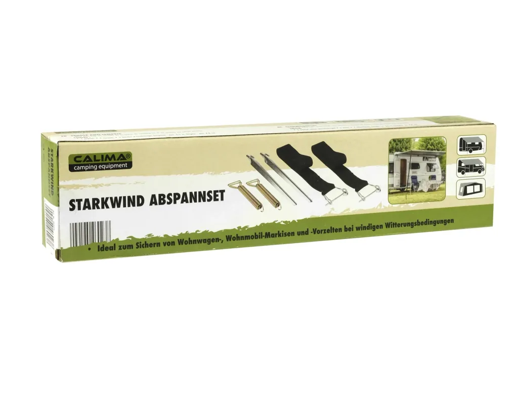Strong wind guying set. 6 pieces