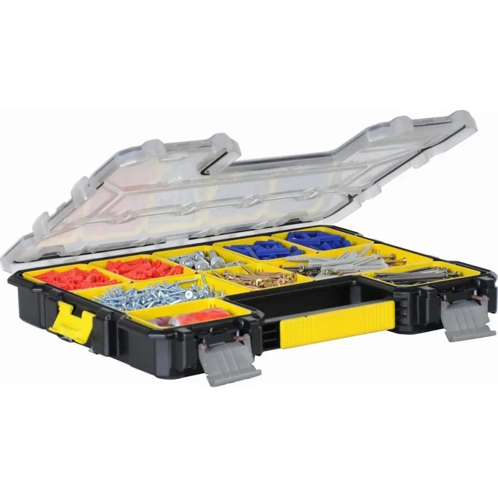 FatMax professional flat storage box - 10 storage compartments - 45 x 36 x 7 cm