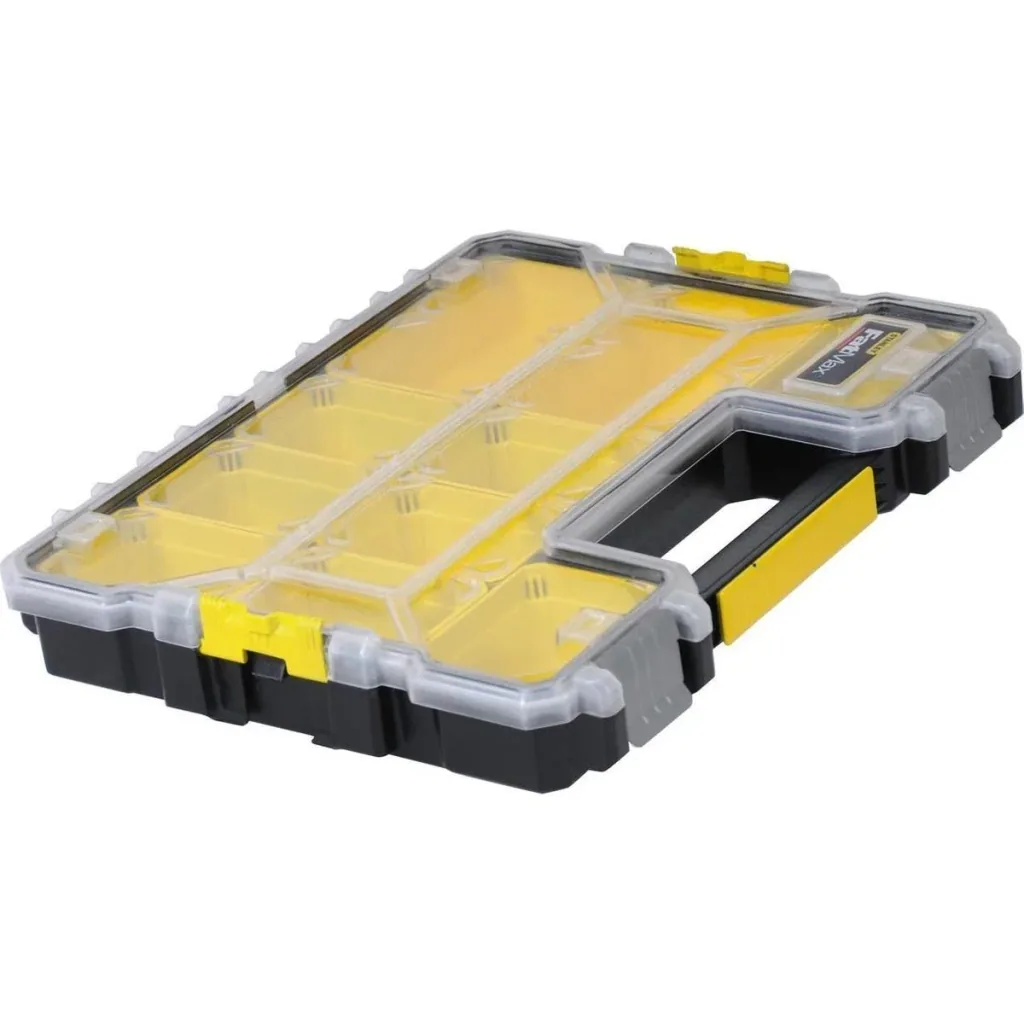 FatMax professional flat storage box - 10 storage compartments - 45 x 36 x 7 cm