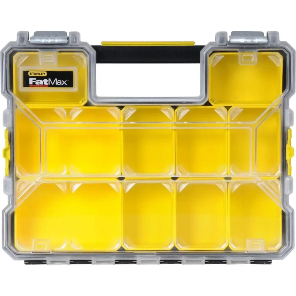 FatMax professional flat storage box - 10 storage compartments - 45 x 36 x 7 cm