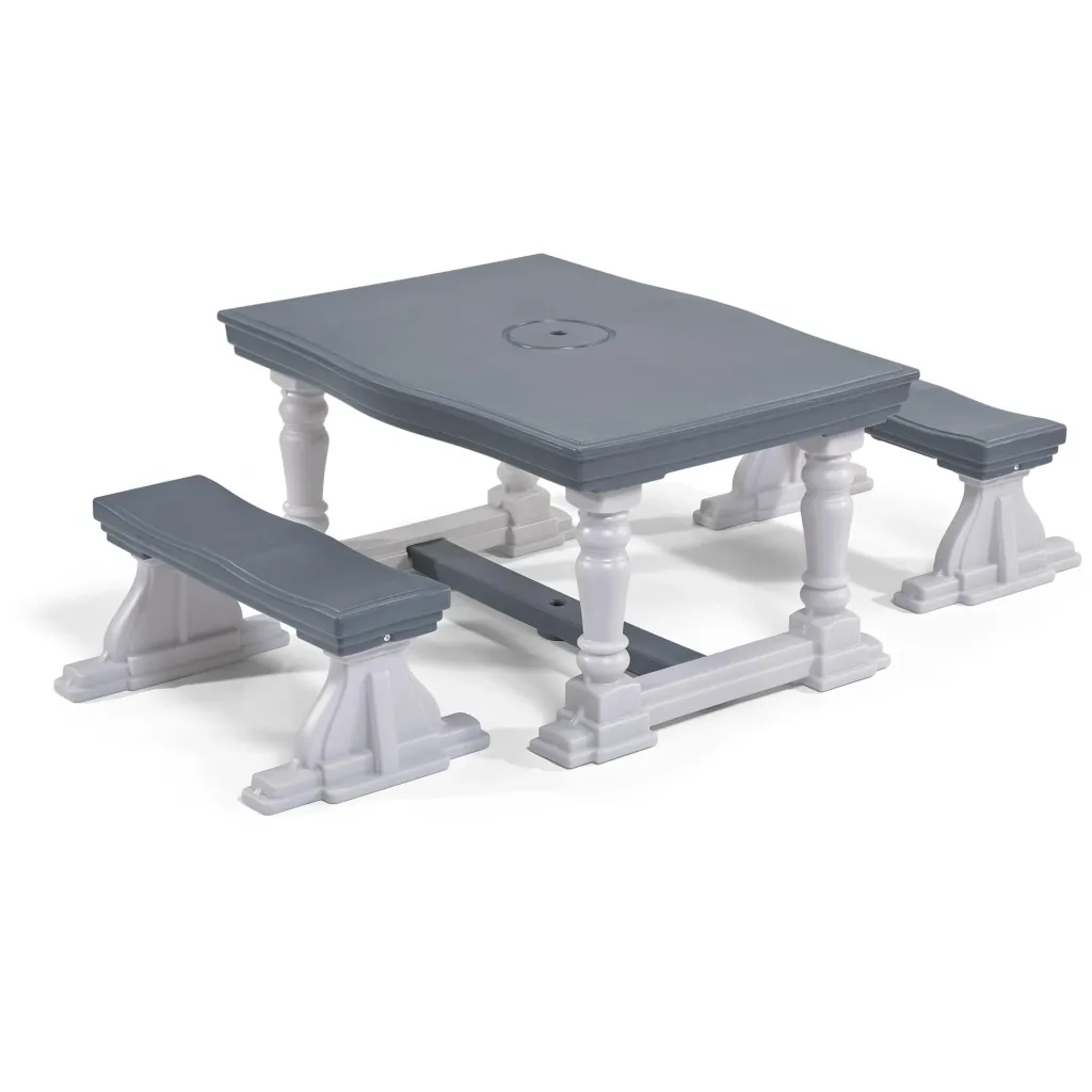 3 Piece Farmhouse Table & Bench Set