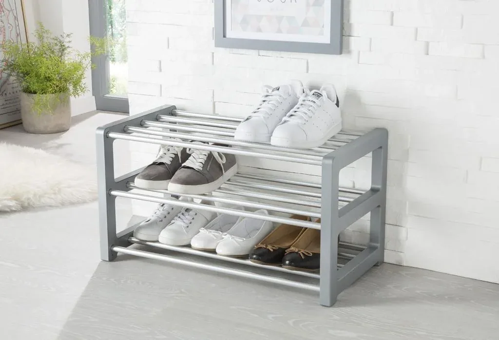 Shoe rack, stackable