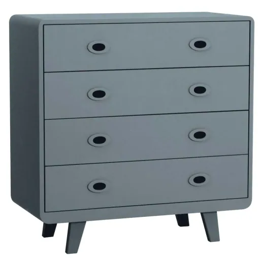 Laurette Chest of drawers Toi & Moi, Color: light gray