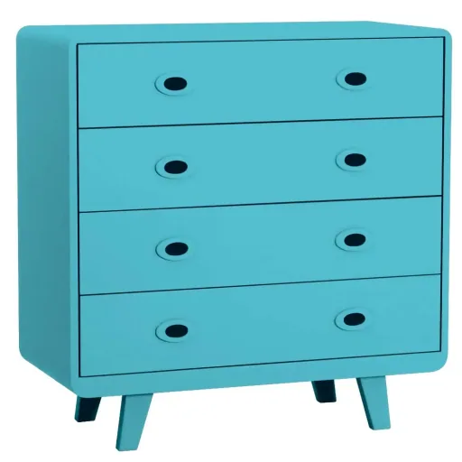 Laurette Chest of drawers Toi & Moi, Color: light gray