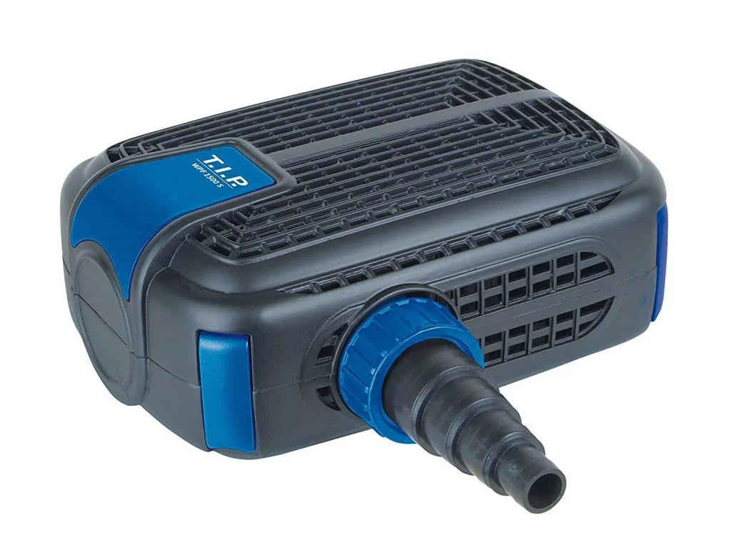 Multifunctional pond pump water feature filter stream WPF 1500 S, up to 1,500 l/h flow rate