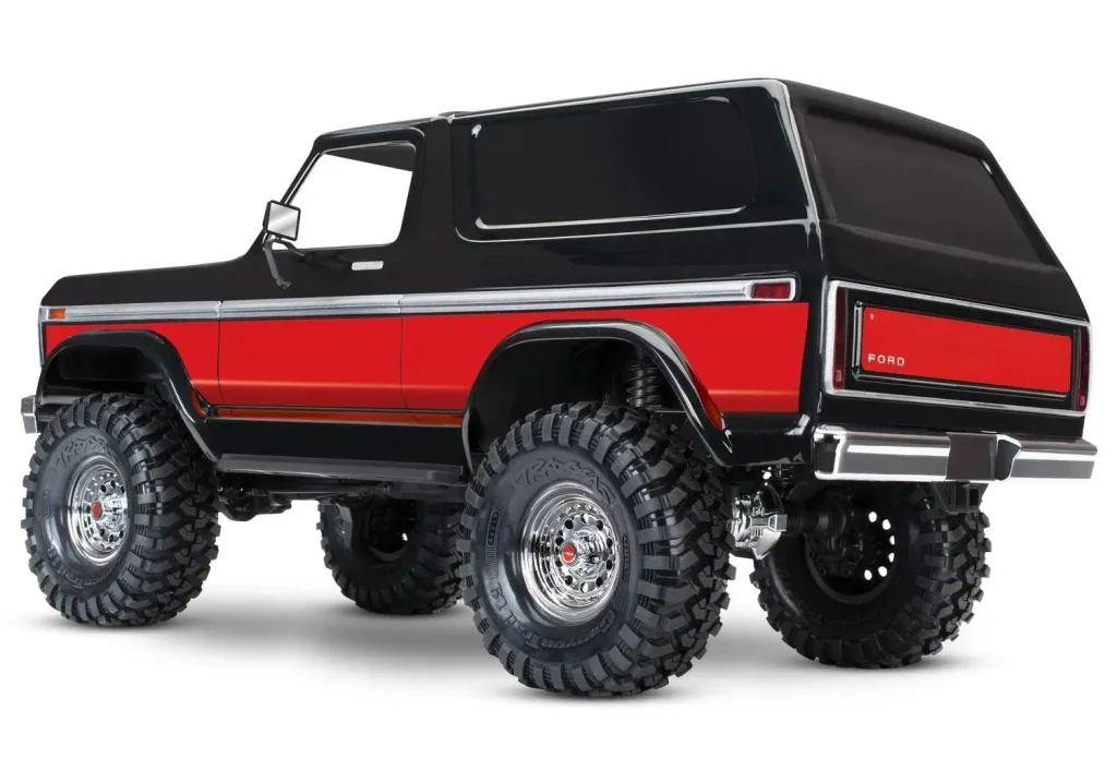 TRX-4 1979 Ford Bronco red (312mm wheelbase short) 2.4GHz (Link-capable) without battery, without charger