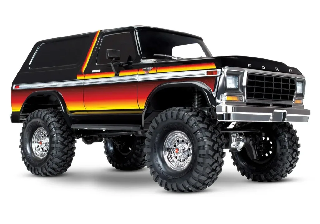 TRX-4 1979 Ford Bronco red (312mm wheelbase short) 2.4GHz (Link-capable) without battery, without charger
