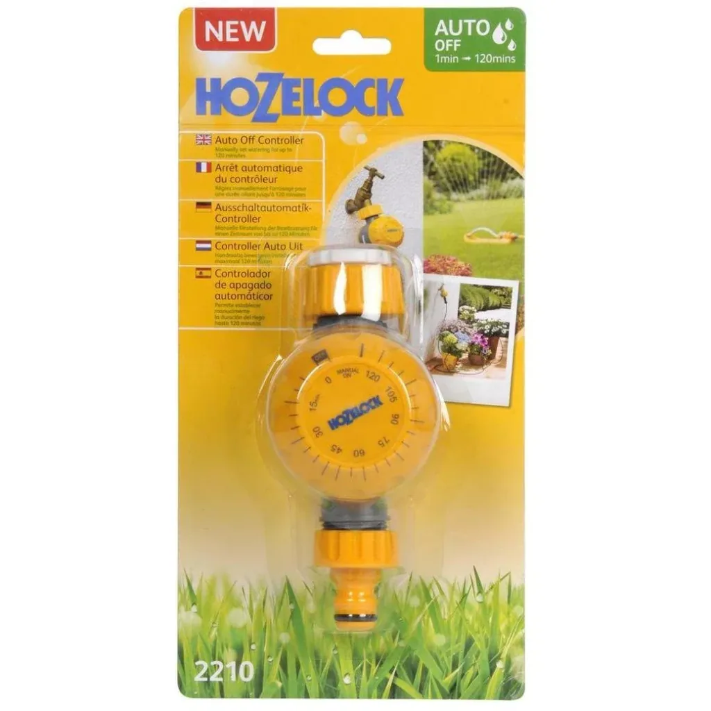 Watering timer standard for outdoor taps with ½", ¾ or 1" thread