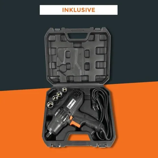 Deltafox Electric Impact Wrench - 450W - DP-EIW 4533