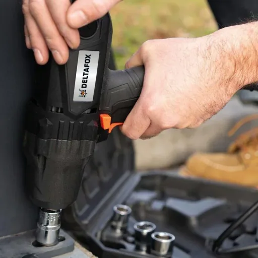 Deltafox Electric Impact Wrench - 450W - DP-EIW 4533