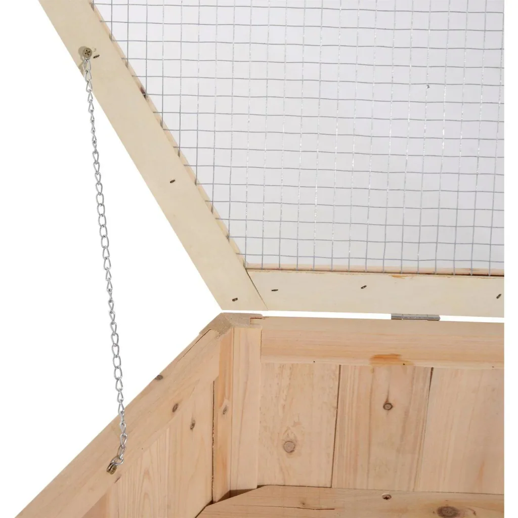 Hamster cage, rodent cage, mouse cage, fir wood natural
