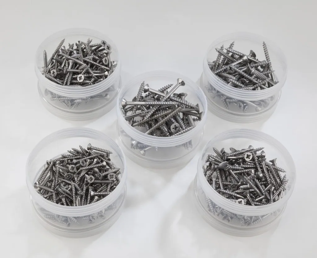 Stainless steel multi-purpose screws 400 pieces