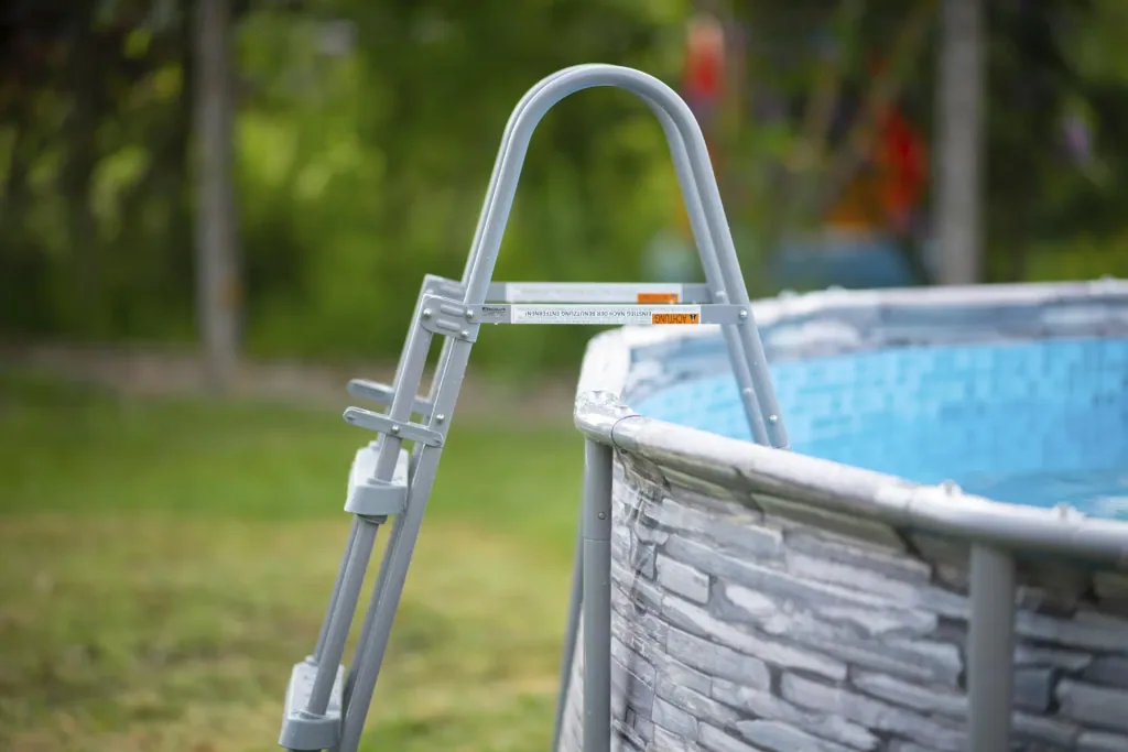 Summer Waves Elite Frame Pool Ø427 x 107 cm Stone Grey