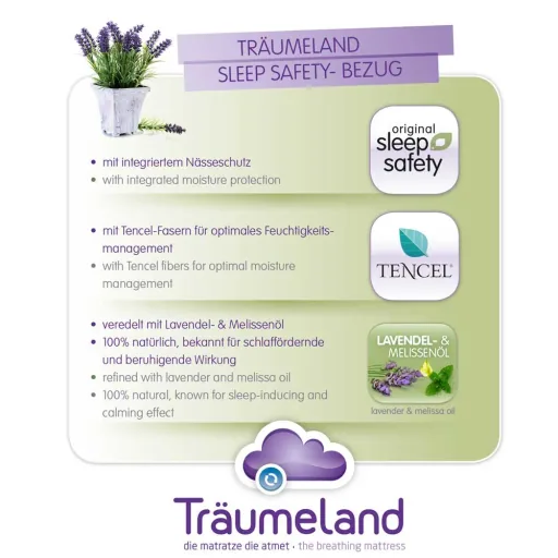 Traumeland baby mattress Comfort moonlight 60 x 120