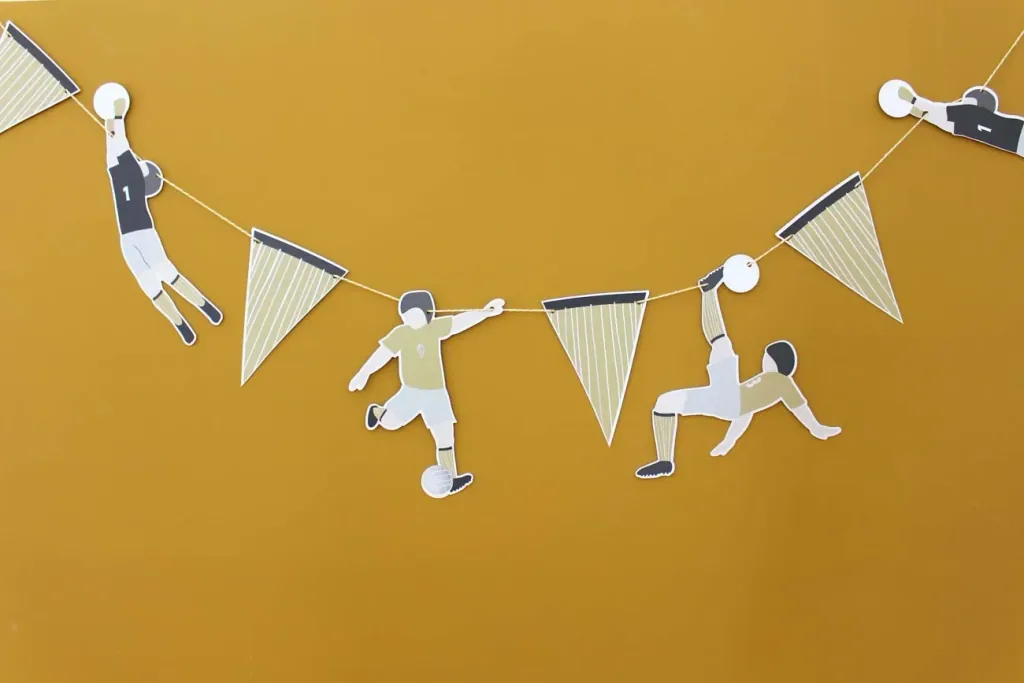 Ava & Yves gift paper bags football