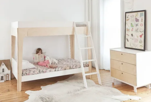 Oeuf perch loft bed/bunk bed/single bed birch