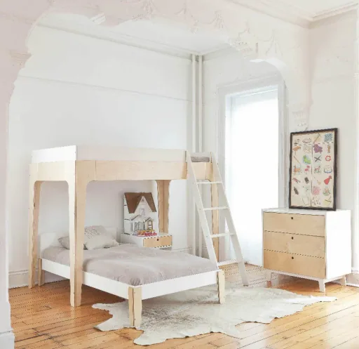 Oeuf perch loft bed/bunk bed/single bed birch