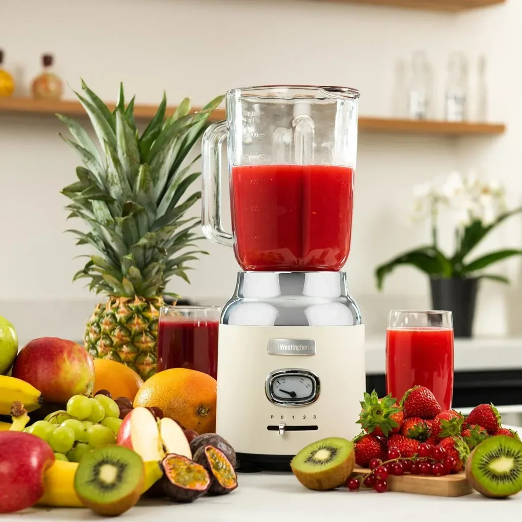 Retro Blender - Smoothie Maker - White