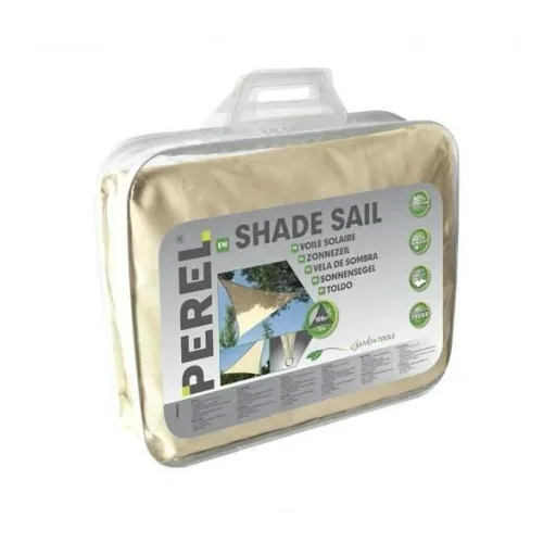 Garden sun sail triangle 5 x 5 x 5 m color: cream