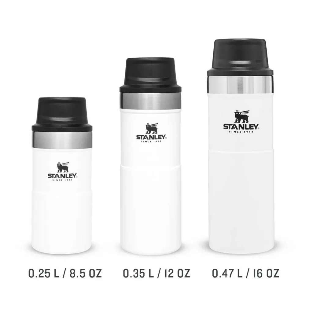 Trigger-Action Travel Mug 0.35 l, Polar, vacuum insulation, one-handed operation