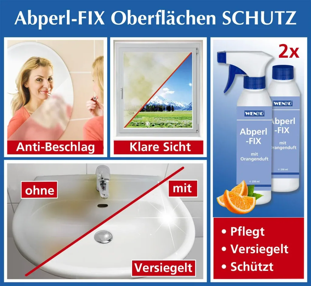 Abperl-Fix cleaning set, 7 pieces