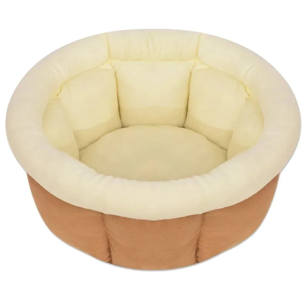 Dog basket size L beige