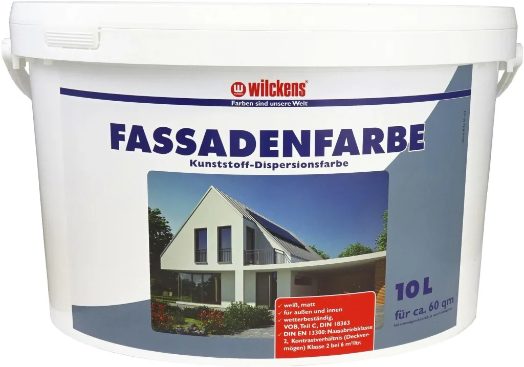Facade paint white, 10 liters