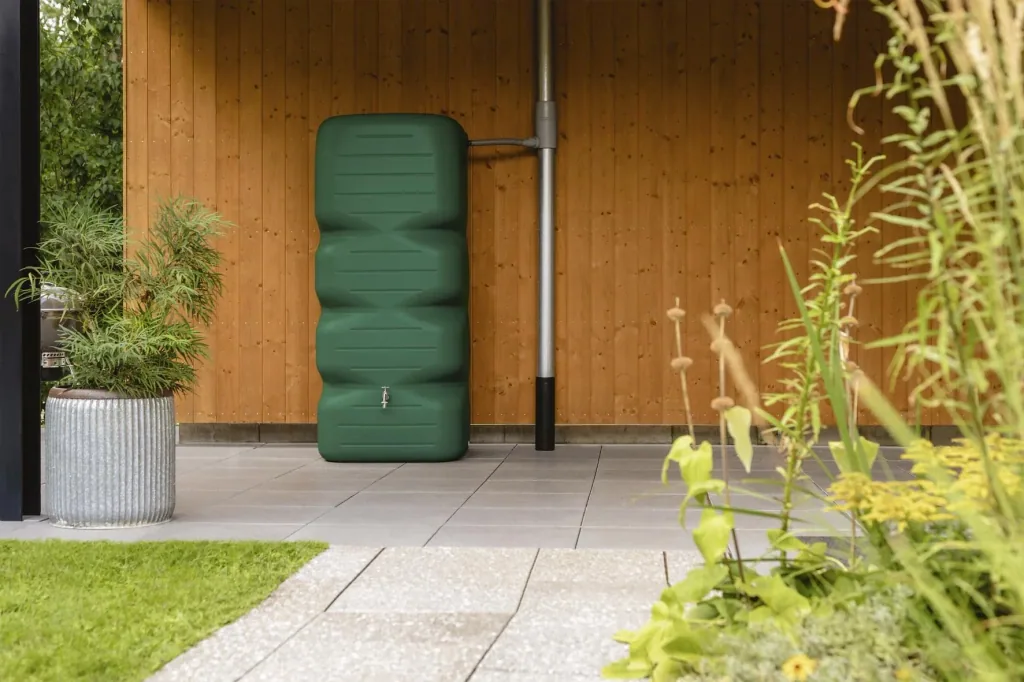 Garden tank CUBUS 1000 L, dark green
