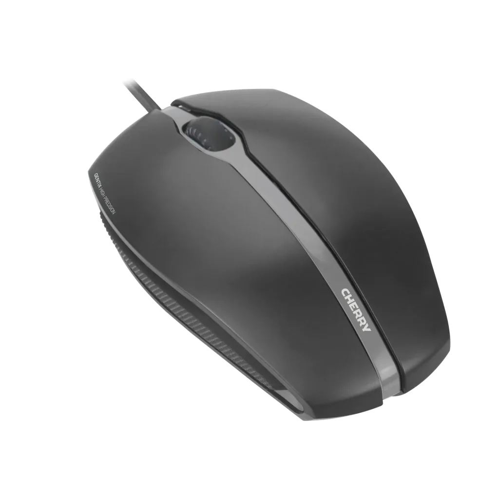 Wireless Maus GENTIX Corded Optical Mouse schwarz