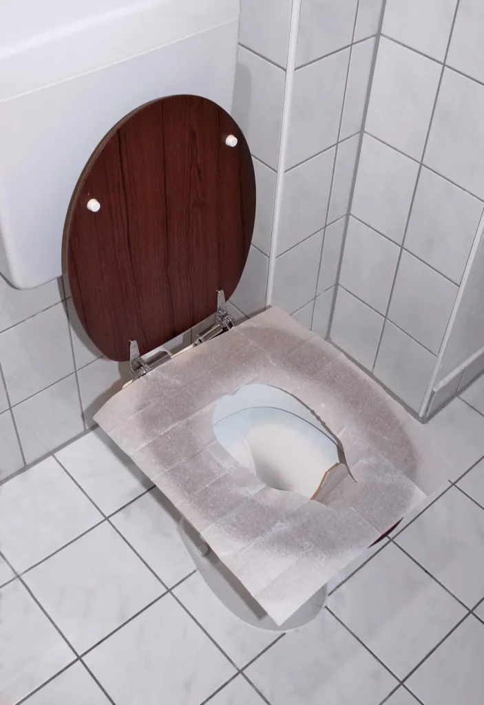 Toilet seat cover 10 pieces, disposable, 5-pack