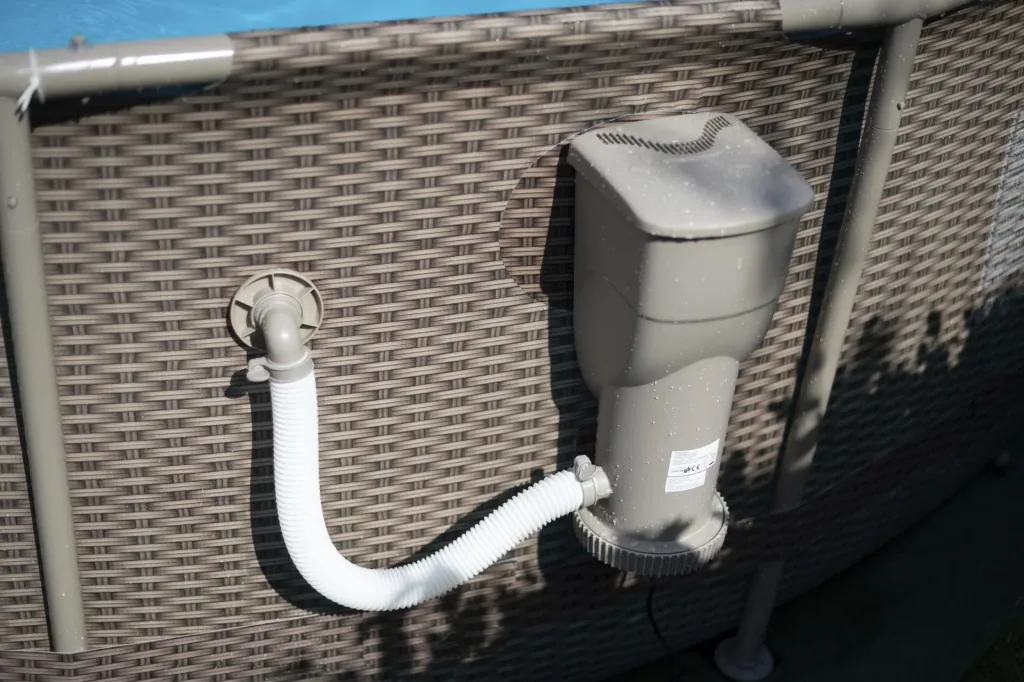 Active Frame Pool Ø457 x 106 cm rattan braun