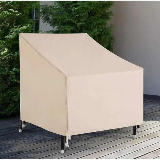 Cover garden furniture protective cover beige L68 x W87 x H77 cm