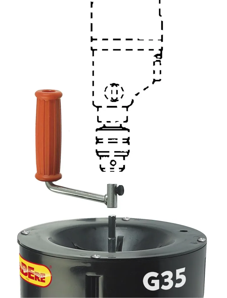 G35 2 circular snake for pipes 40 - 50 mm diameter