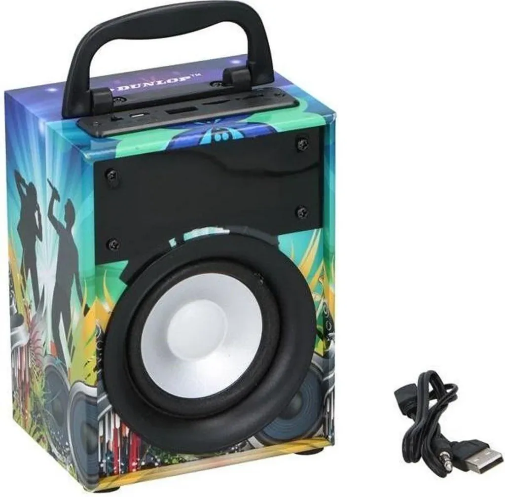 Bluetooth speaker - Speaker BT led Dunlop - portable