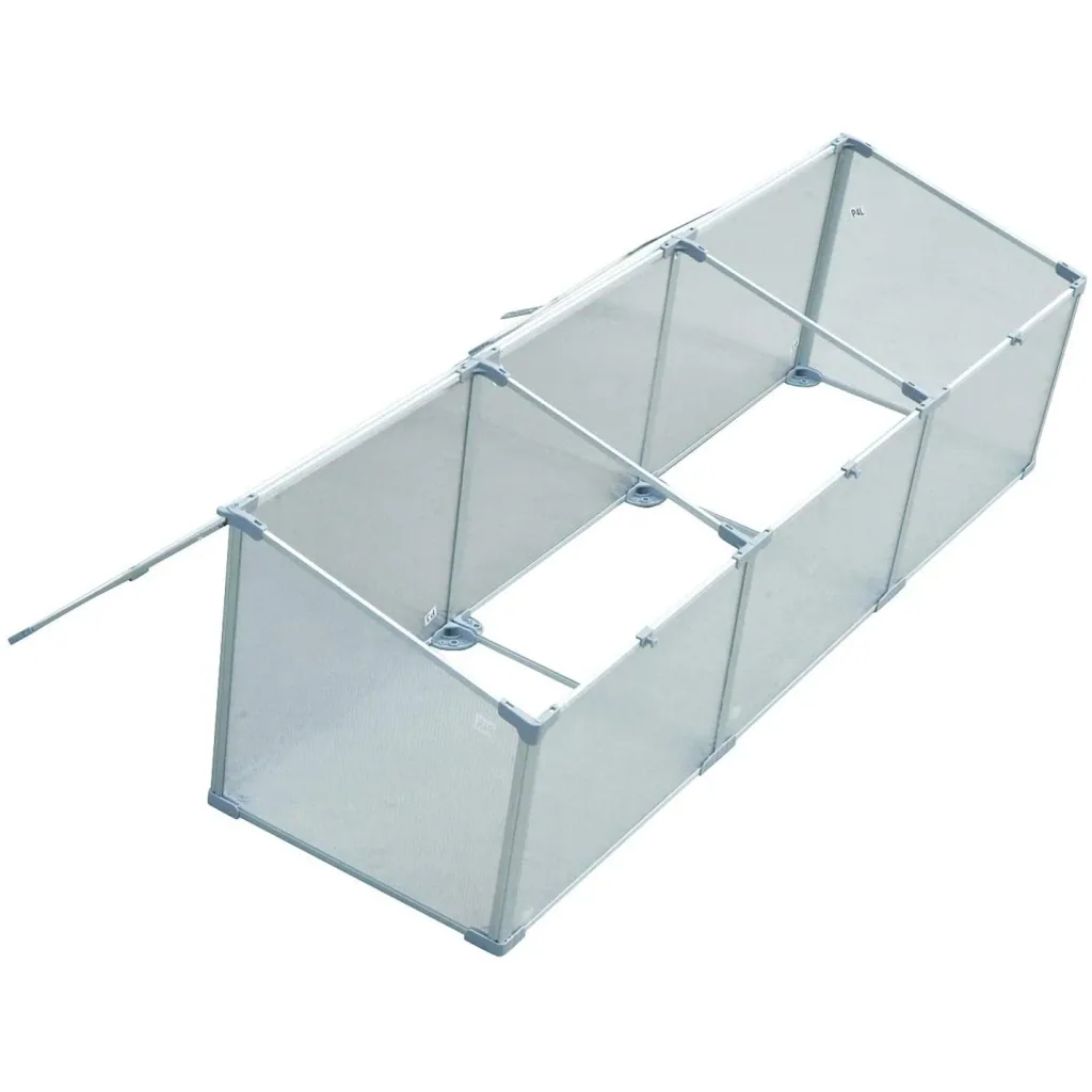Cold frame with 3 separate lids