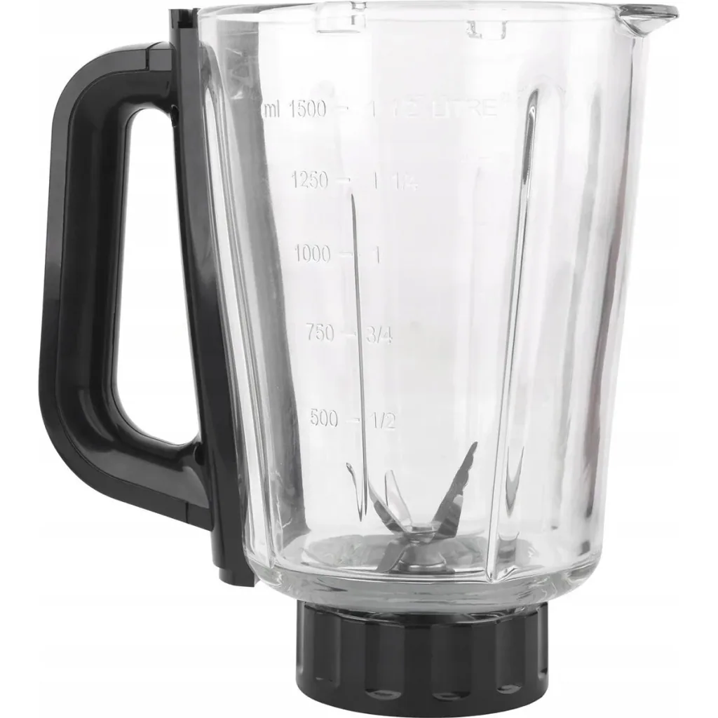 Powerful blender red - 600W - 5 speeds - 1.5L