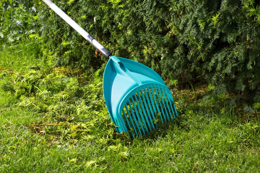 Combisystem shovel rake, working width 36.5 cm