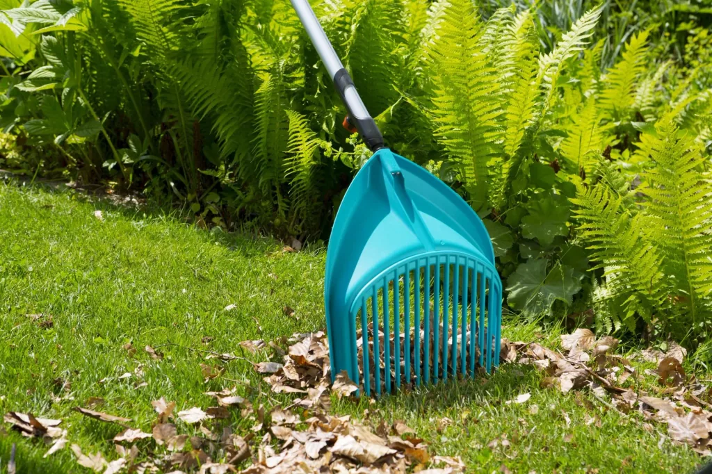 Combisystem shovel rake, working width 36.5 cm