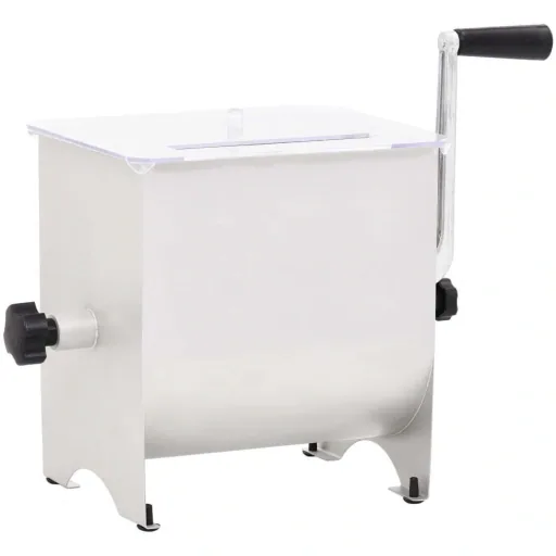 Manual meat mixer 20 L stainless steel silver