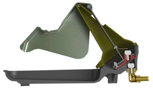 Pasture pump P100 with double stroke and 1" connection