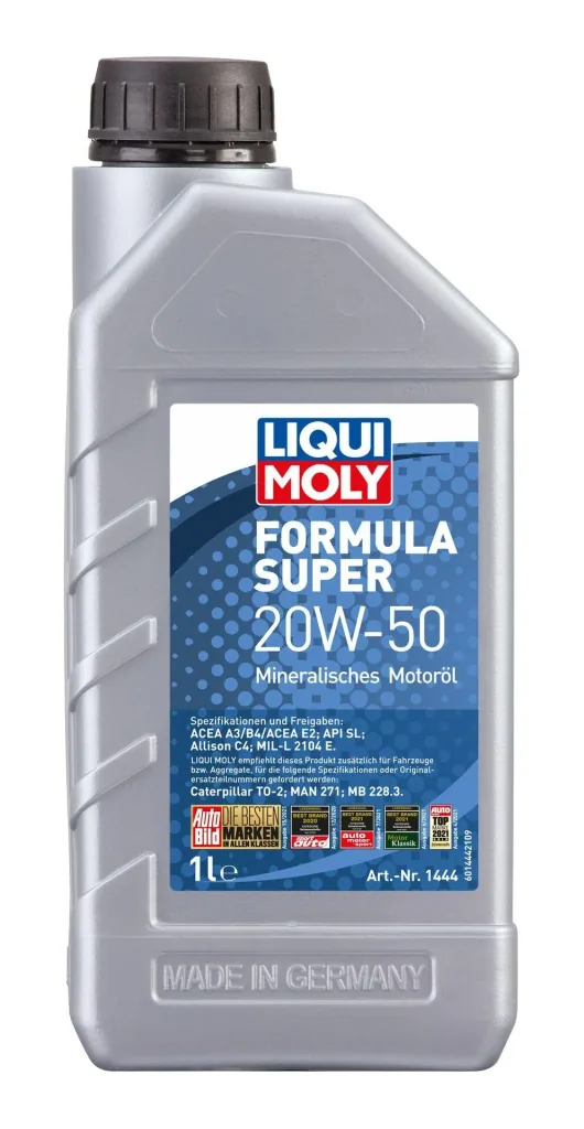 Mineral engine oil Formula Super 20W-50, 1 liter