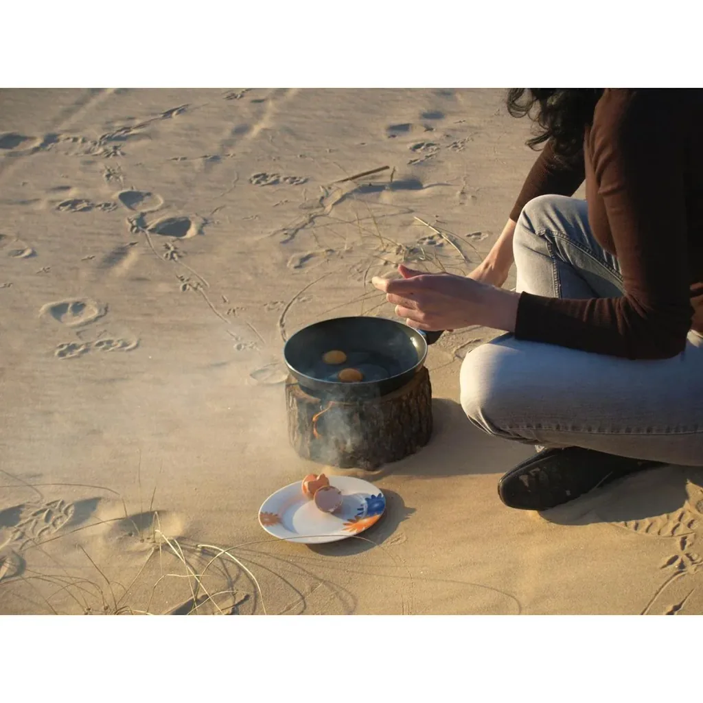 3 pieces Ecogrill size M 16x16cm - ecological disposable grill / environmentally friendly disposable grill - single use