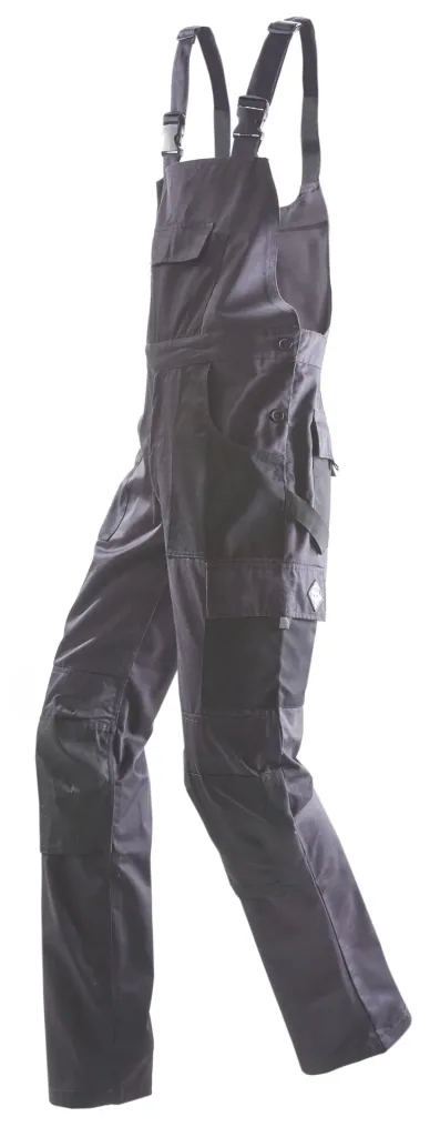 Work dungarees, color dark gray, size 48