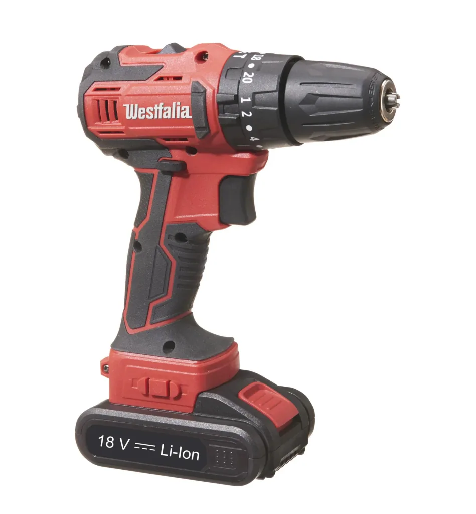 Cordless hammer drill BH18BL 18 Volt Li - Ion including battery and quick charger